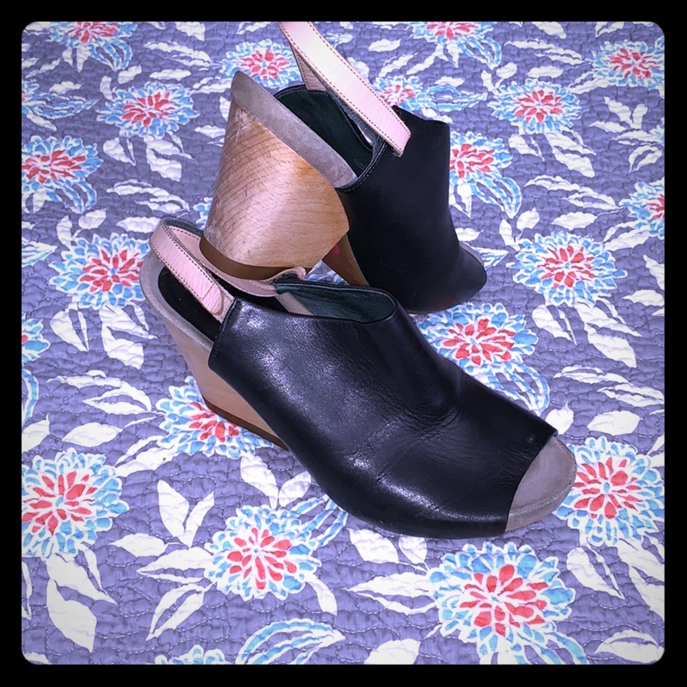 ◾️▫️ CAMPER CONE HEEL LEATHER SZ 39 ▫️◾️